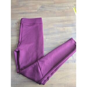 Fabletics Women’s Activewear Leggings Mid Rise Burgundy Yoga Workout Size Medium